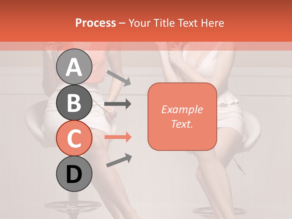 Two Young Ladies Taking Care Of Their Hair PowerPoint Template