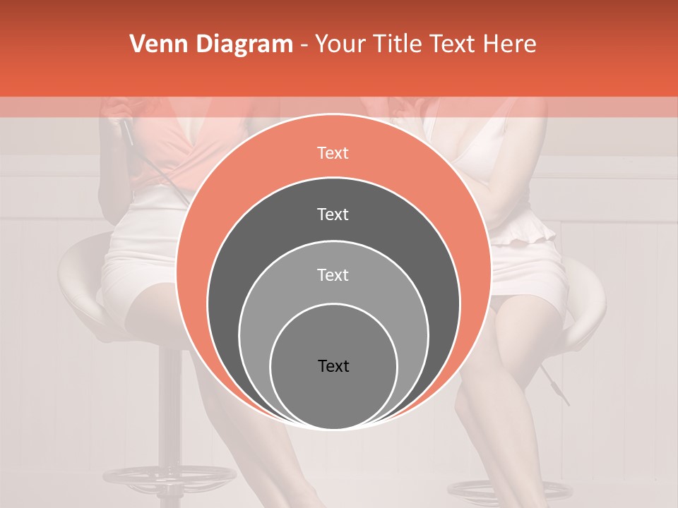 Two Young Ladies Taking Care Of Their Hair PowerPoint Template