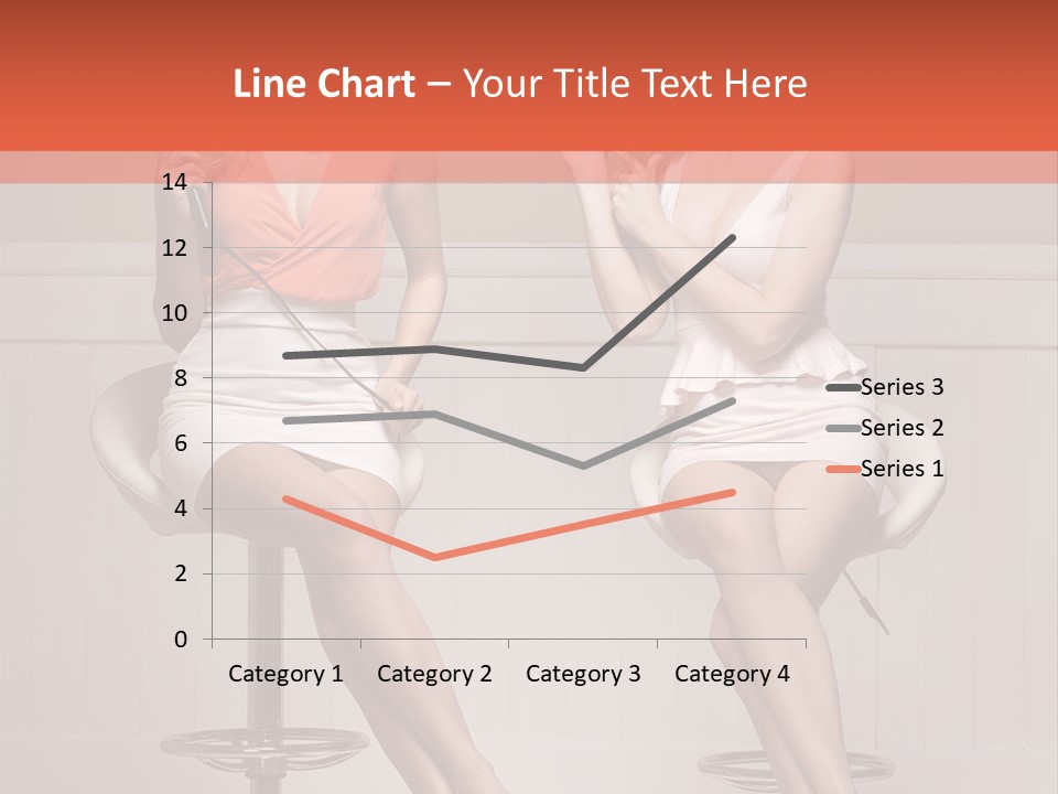 Two Young Ladies Taking Care Of Their Hair PowerPoint Template
