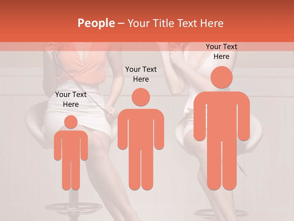 Two Young Ladies Taking Care Of Their Hair PowerPoint Template