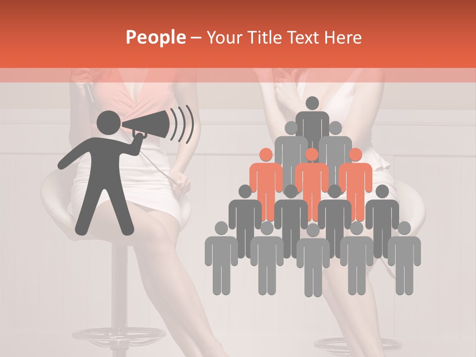 Two Young Ladies Taking Care Of Their Hair PowerPoint Template