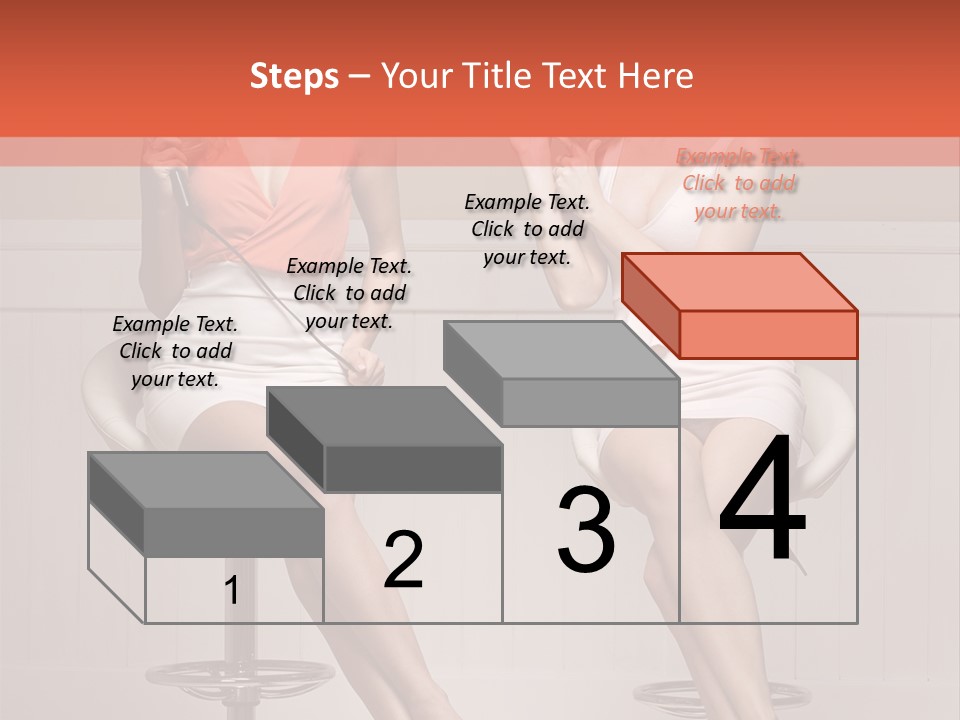 Two Young Ladies Taking Care Of Their Hair PowerPoint Template