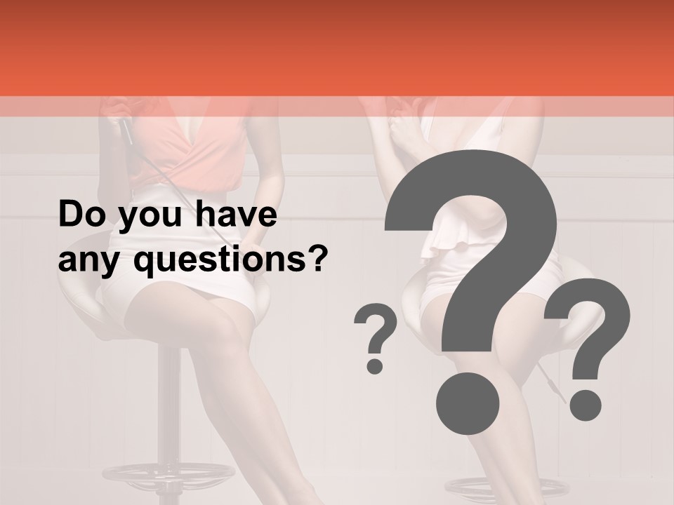 Two Young Ladies Taking Care Of Their Hair PowerPoint Template