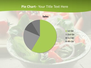 Fresh Mixed Vegetable Salad PowerPoint Template