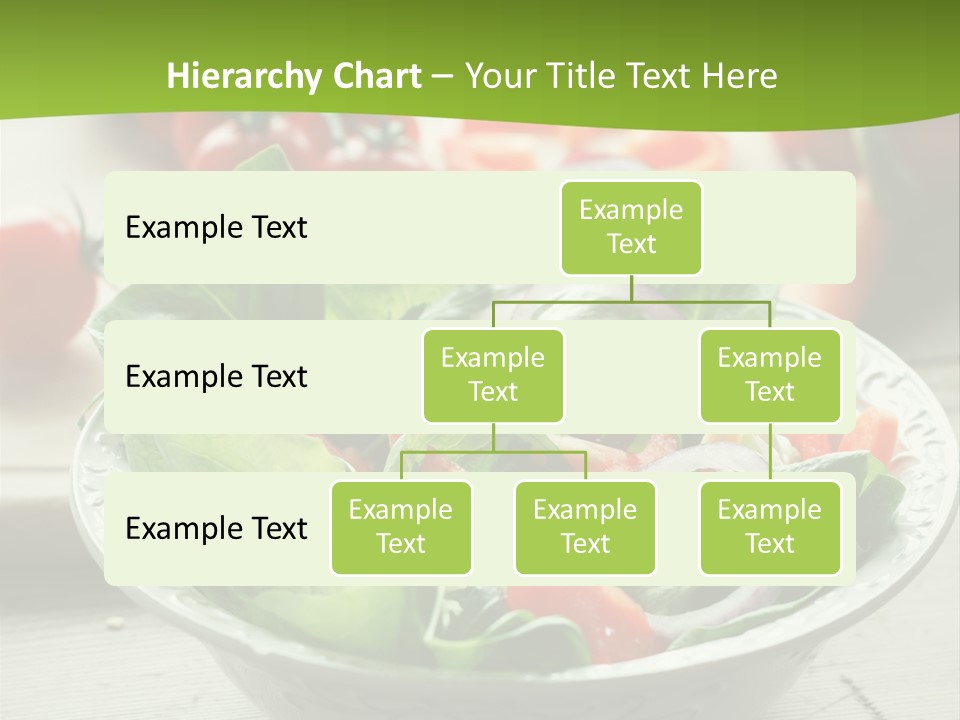 Fresh Mixed Vegetable Salad PowerPoint Template