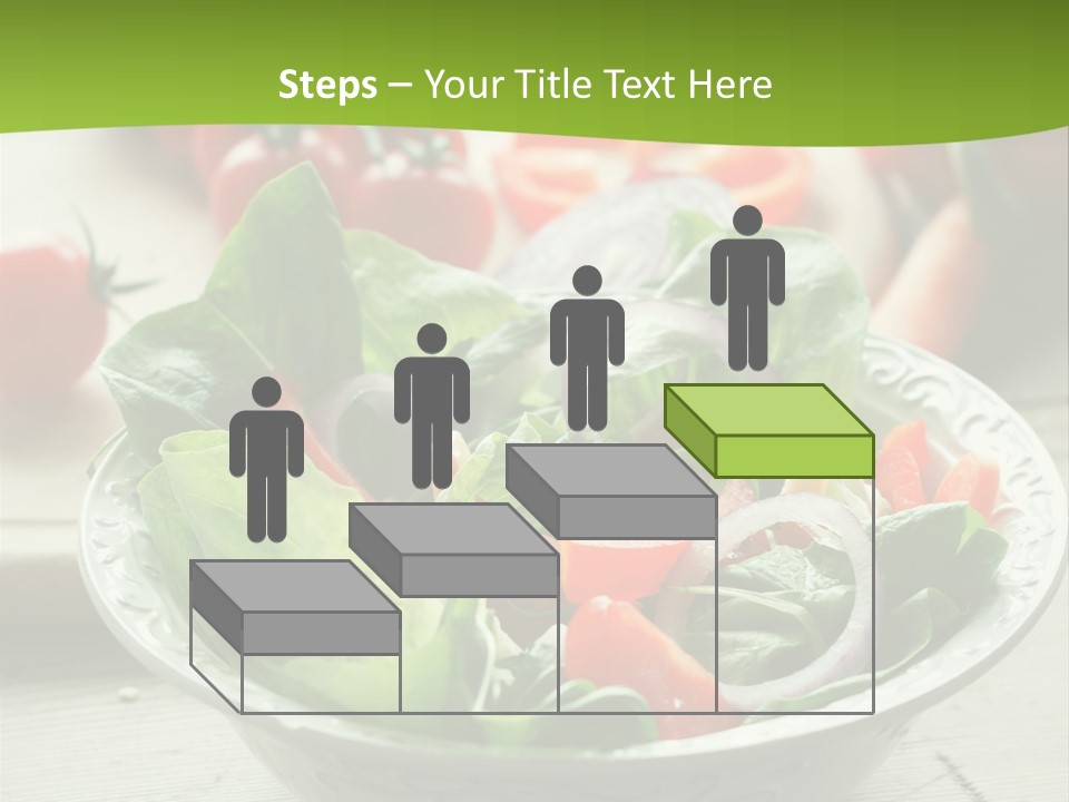 Fresh Mixed Vegetable Salad PowerPoint Template
