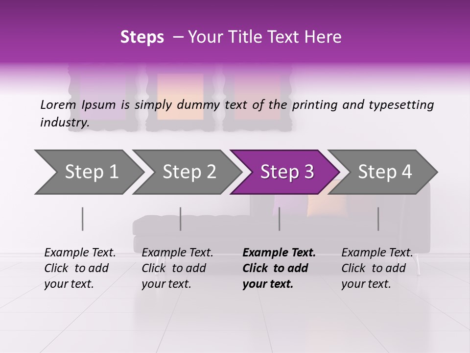Minimalist Lounge PowerPoint Template
