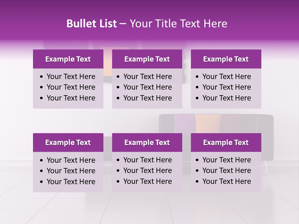 Minimalist Lounge PowerPoint Template