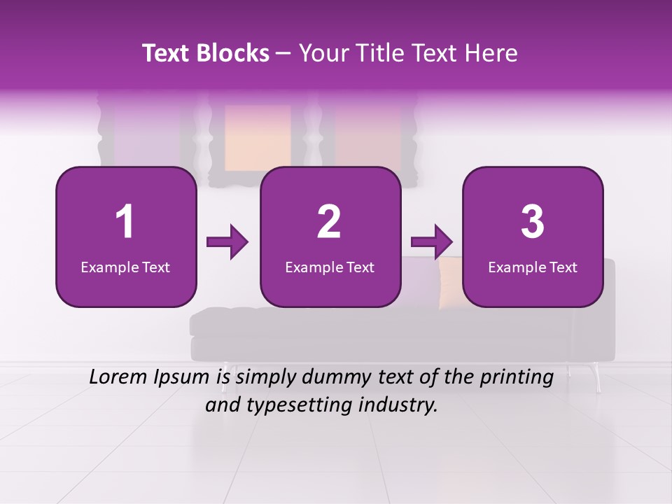 Minimalist Lounge PowerPoint Template