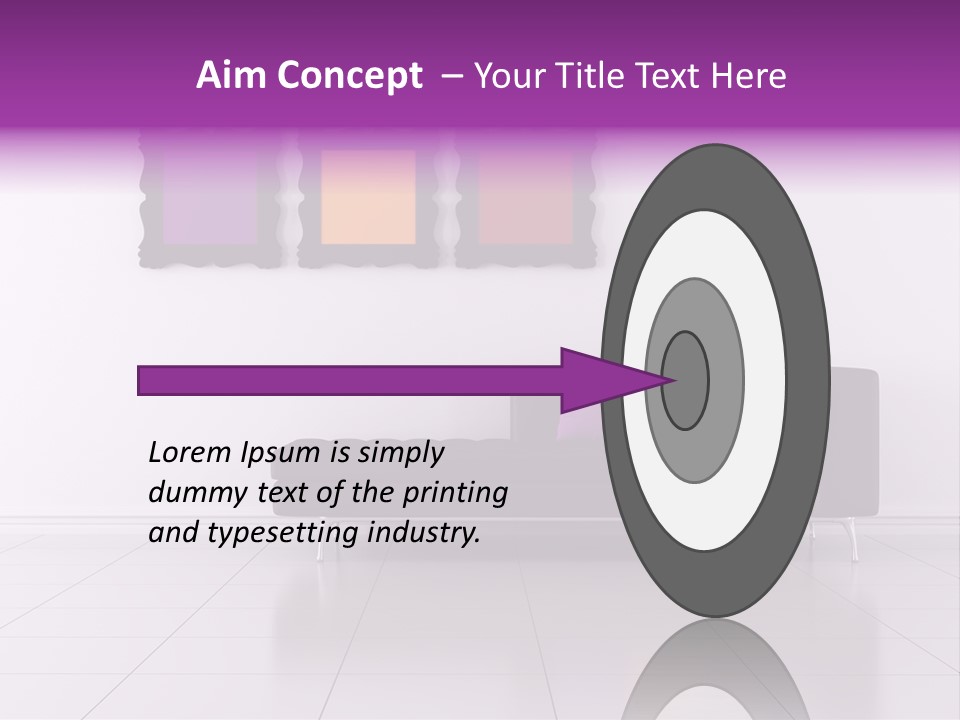 Minimalist Lounge PowerPoint Template