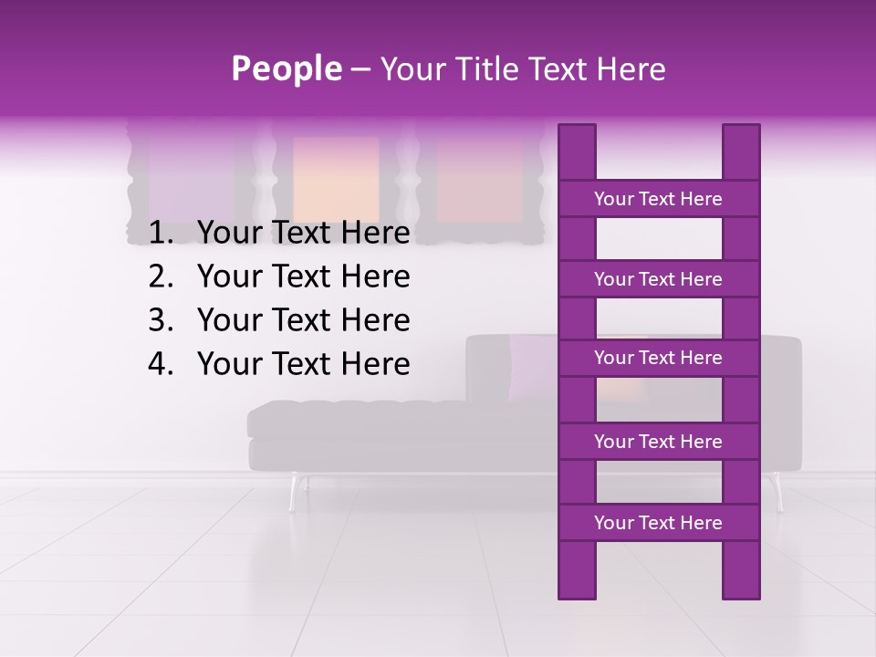 Minimalist Lounge PowerPoint Template