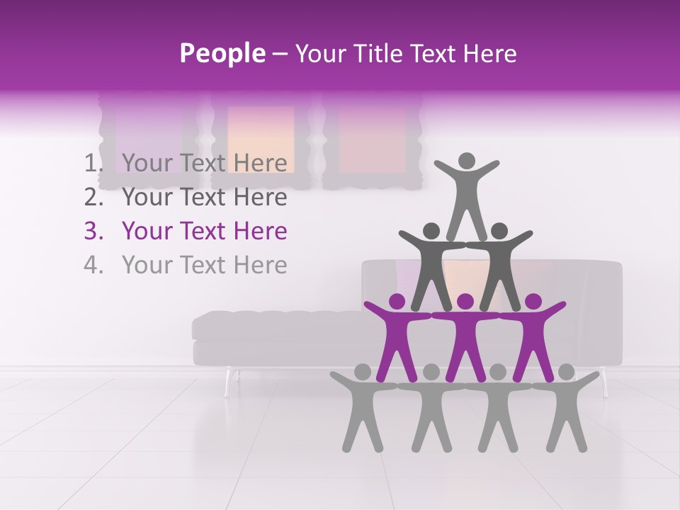 Minimalist Lounge PowerPoint Template