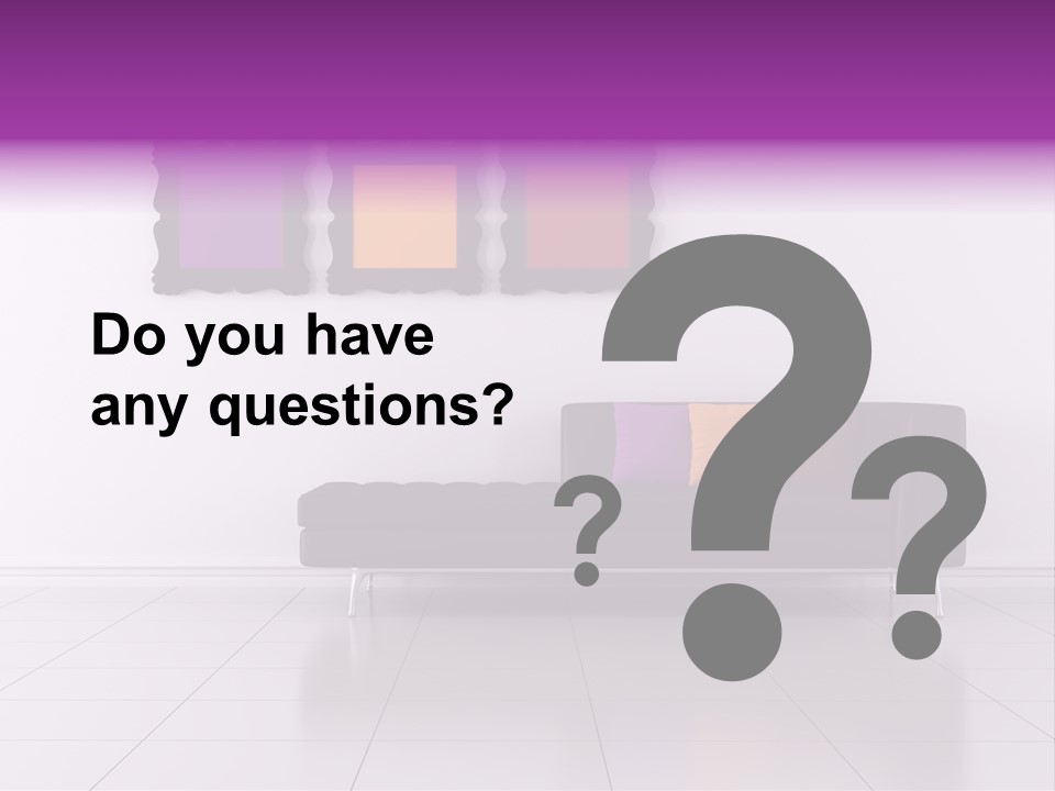 Minimalist Lounge PowerPoint Template