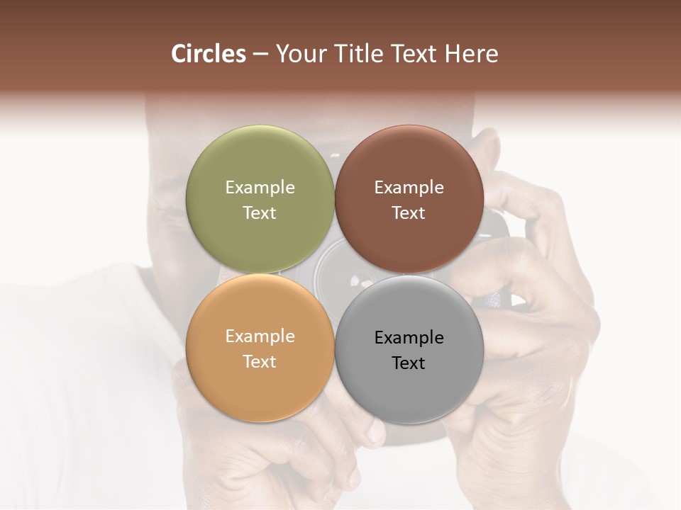 Photographer At Work PowerPoint Template