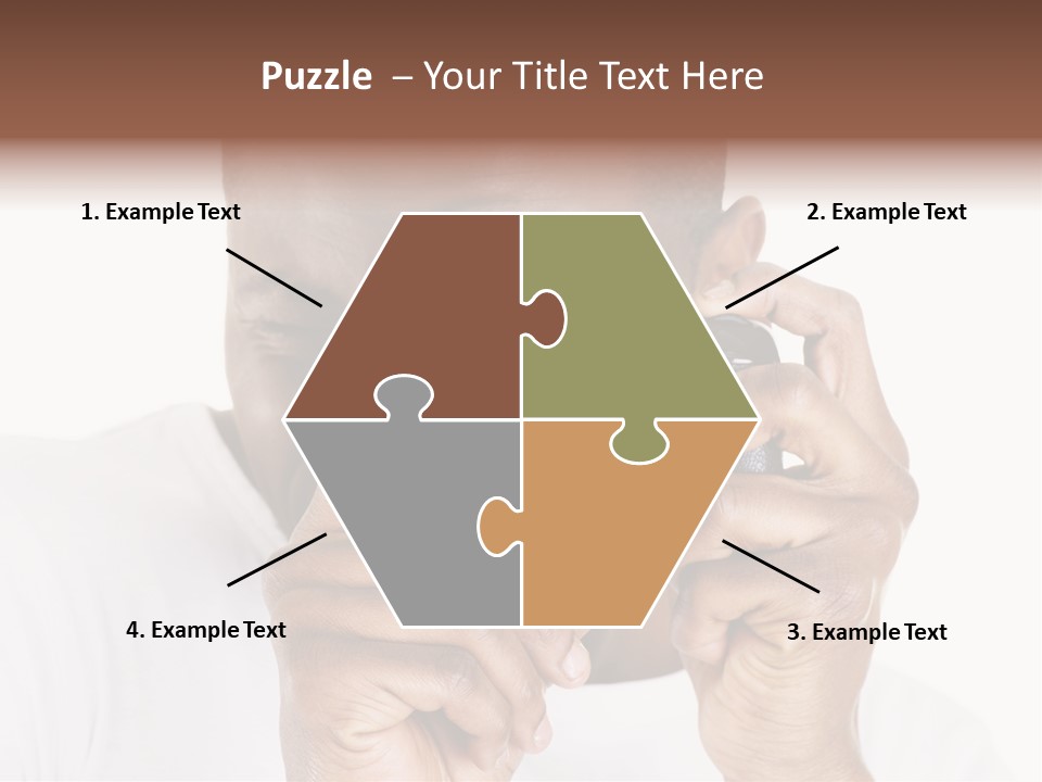 Photographer At Work PowerPoint Template