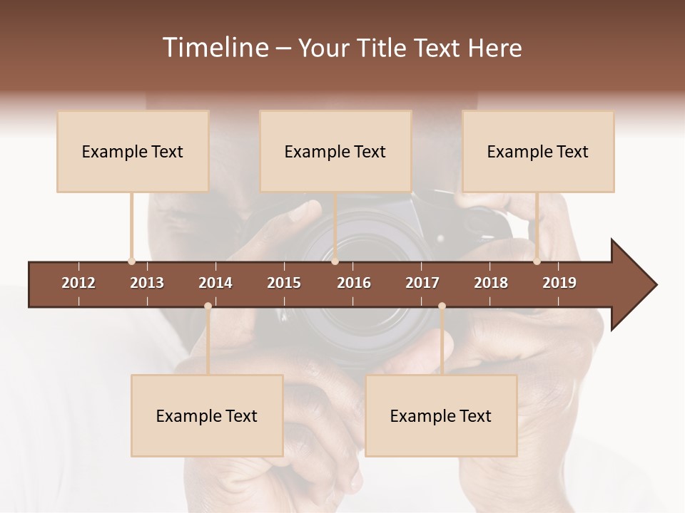 Photographer At Work PowerPoint Template