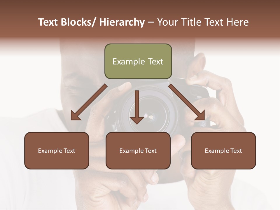 Photographer At Work PowerPoint Template