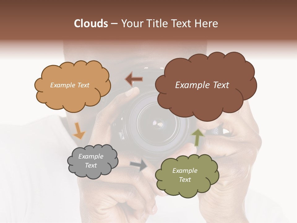 Photographer At Work PowerPoint Template