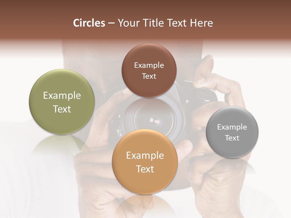Photographer At Work PowerPoint Template