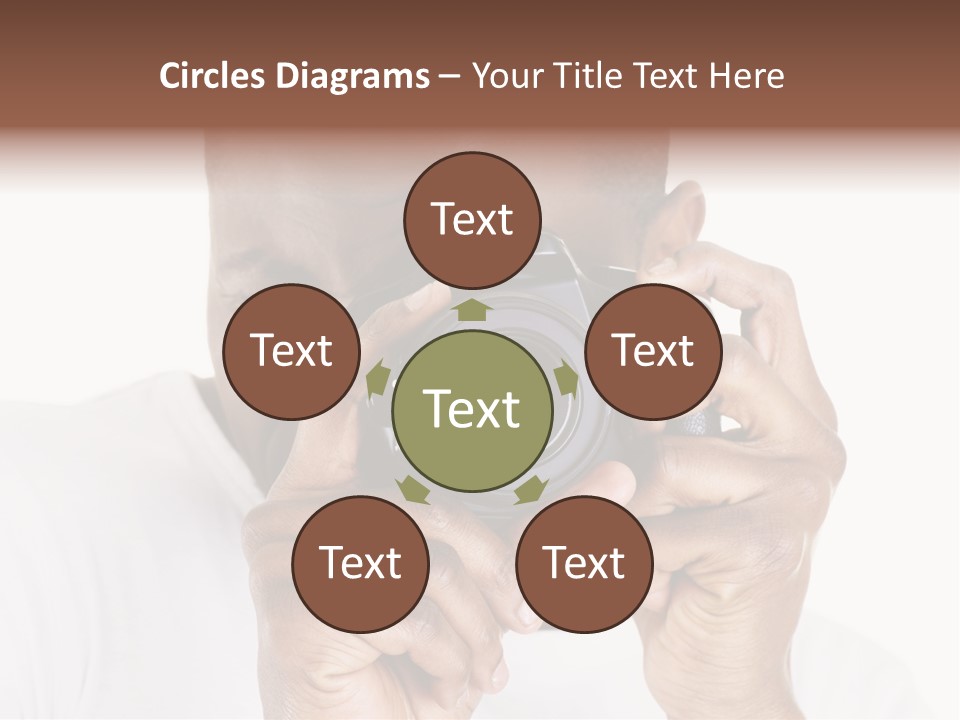 Photographer At Work PowerPoint Template