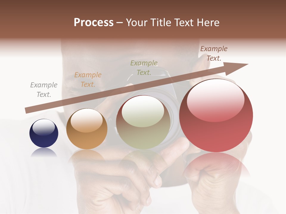 Photographer At Work PowerPoint Template