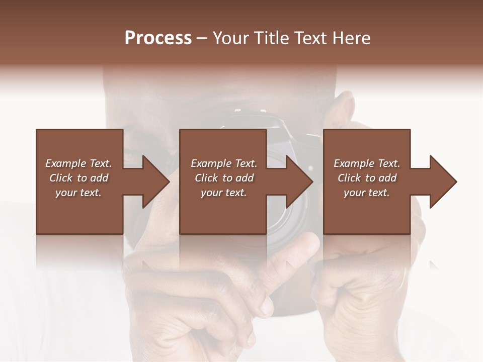 Photographer At Work PowerPoint Template