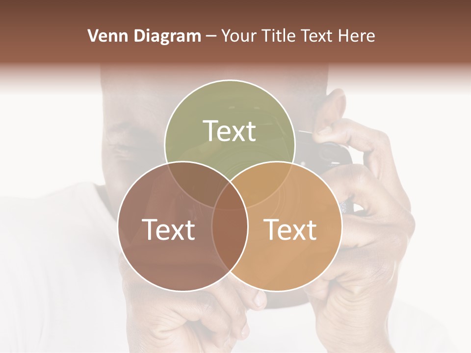 Photographer At Work PowerPoint Template