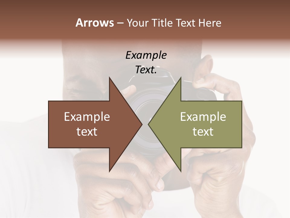 Photographer At Work PowerPoint Template