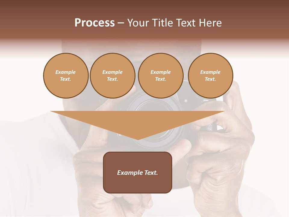 Photographer At Work PowerPoint Template