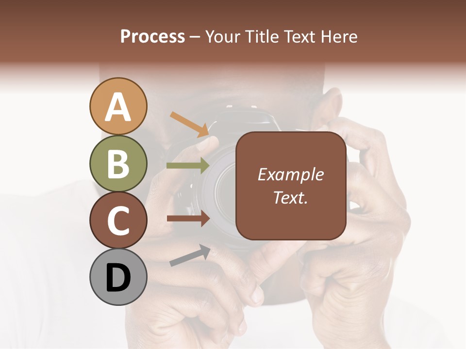 Photographer At Work PowerPoint Template
