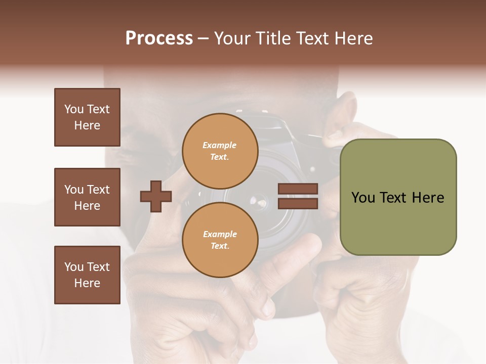 Photographer At Work PowerPoint Template
