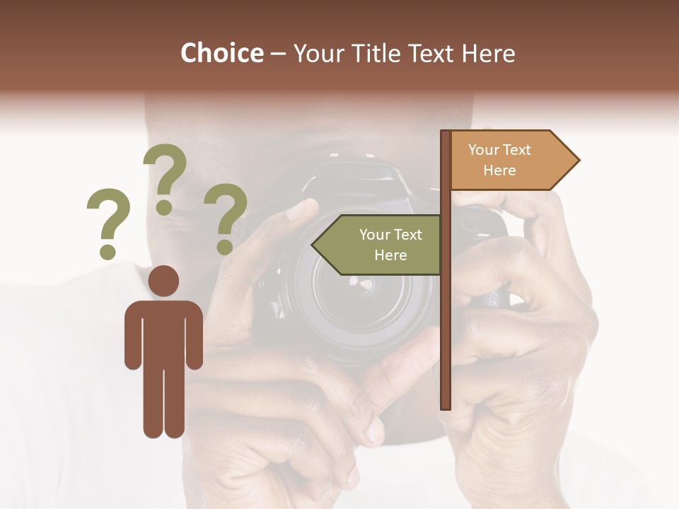 Photographer At Work PowerPoint Template