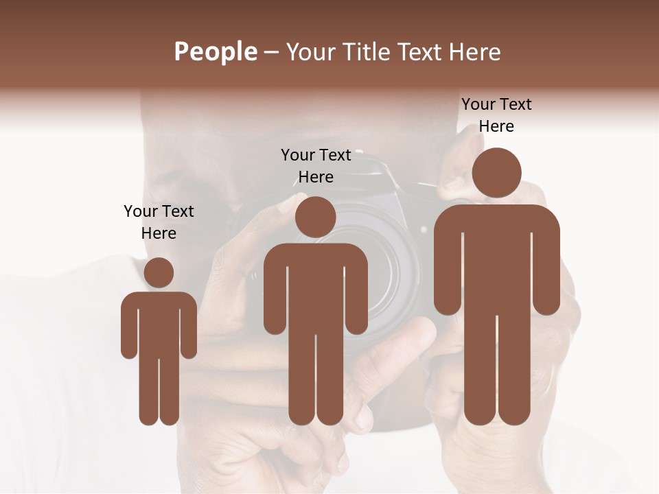 Photographer At Work PowerPoint Template