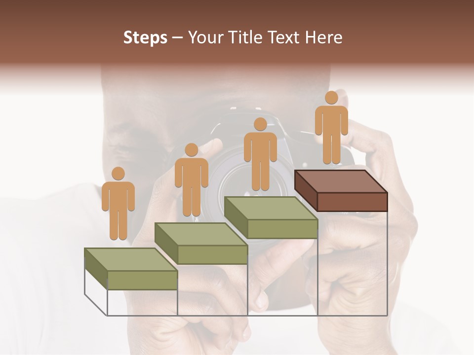 Photographer At Work PowerPoint Template