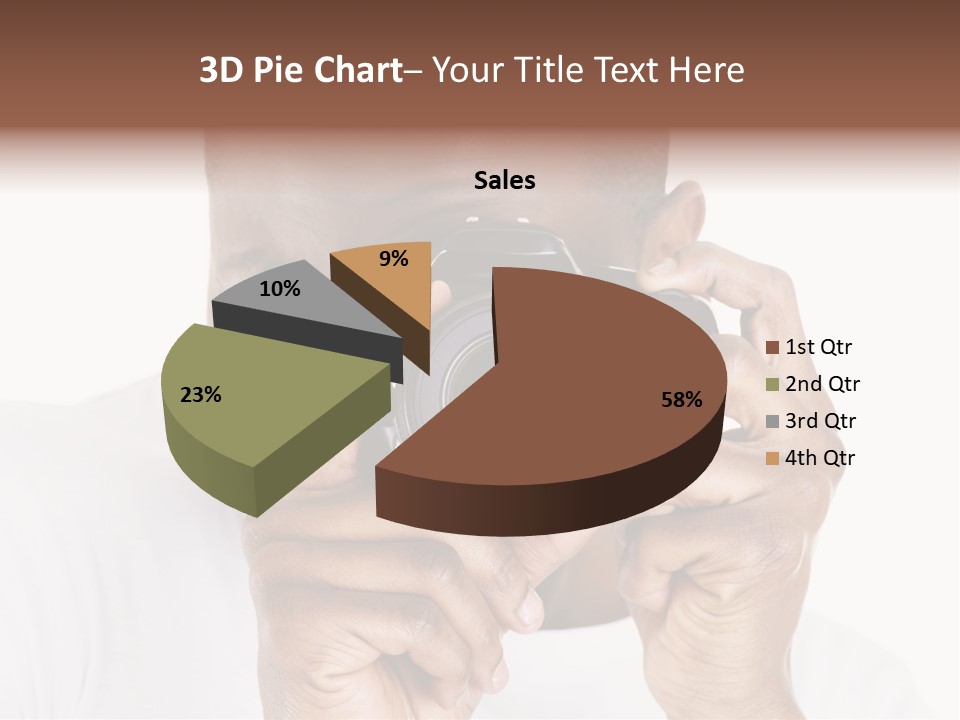 Photographer At Work PowerPoint Template