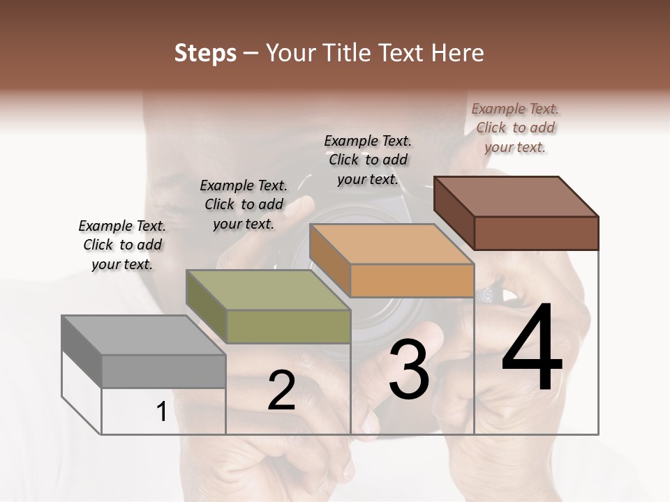 Photographer At Work PowerPoint Template