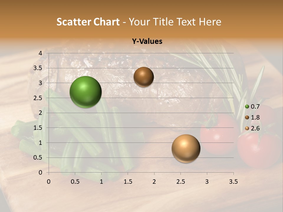 Delicious Sirloin Steak Dinner PowerPoint Template