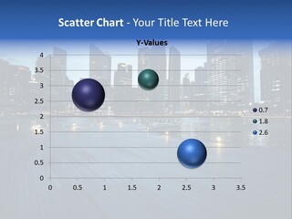 Singapore City In Sunset Time PowerPoint Template