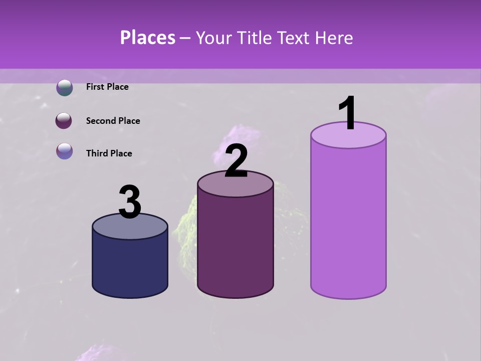 Illustration Of Leukocytes Attacking A Cancer Cell PowerPoint Template
