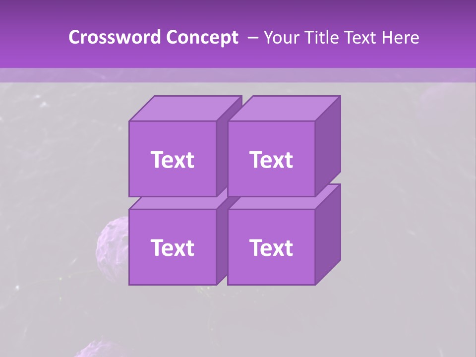 Illustration Of Leukocytes Attacking A Cancer Cell PowerPoint Template