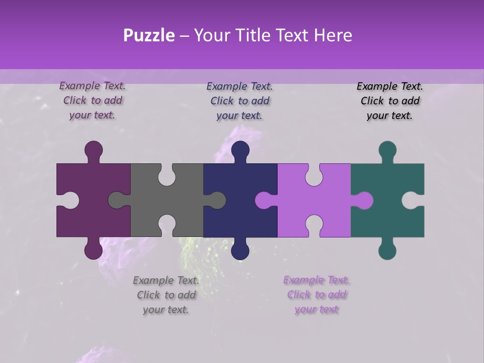 Illustration Of Leukocytes Attacking A Cancer Cell PowerPoint Template