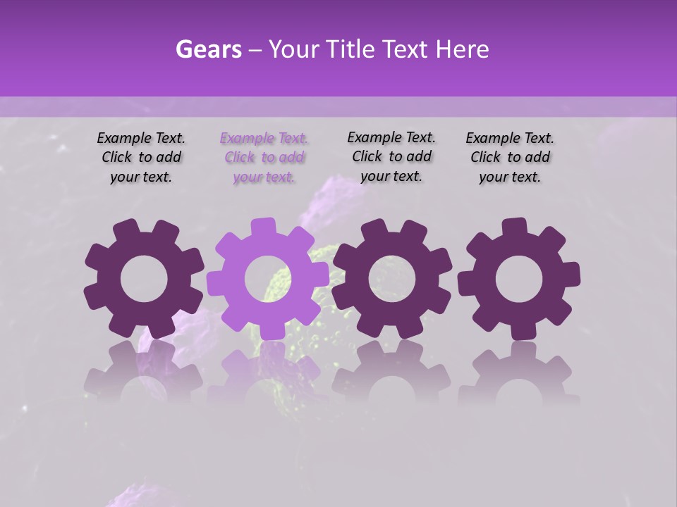 Illustration Of Leukocytes Attacking A Cancer Cell PowerPoint Template