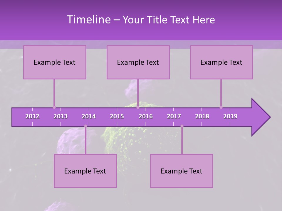 Illustration Of Leukocytes Attacking A Cancer Cell PowerPoint Template