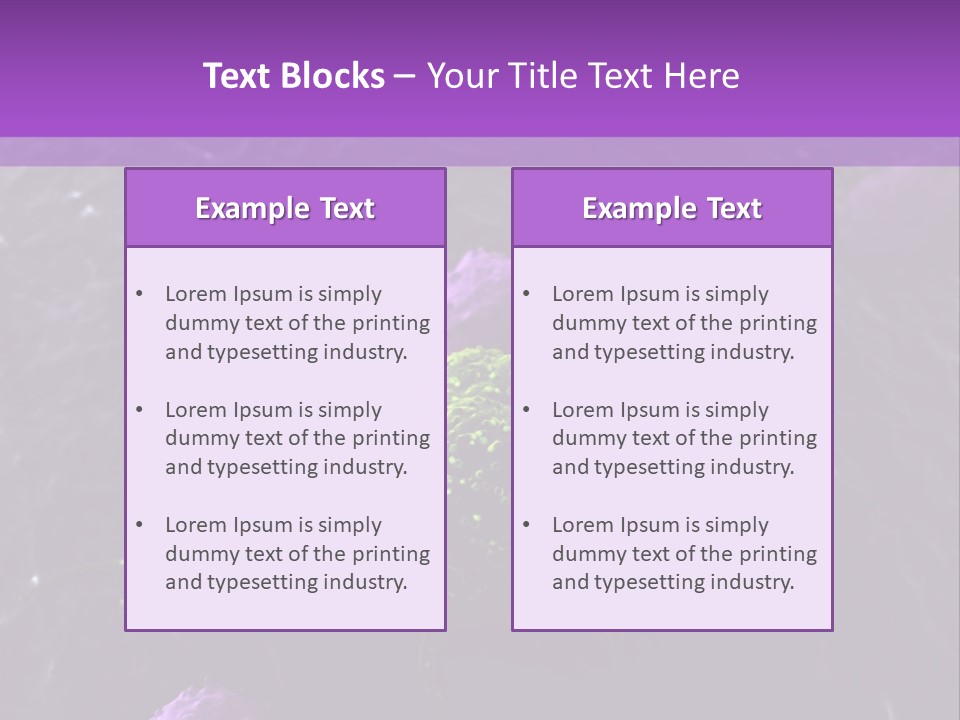 Illustration Of Leukocytes Attacking A Cancer Cell PowerPoint Template