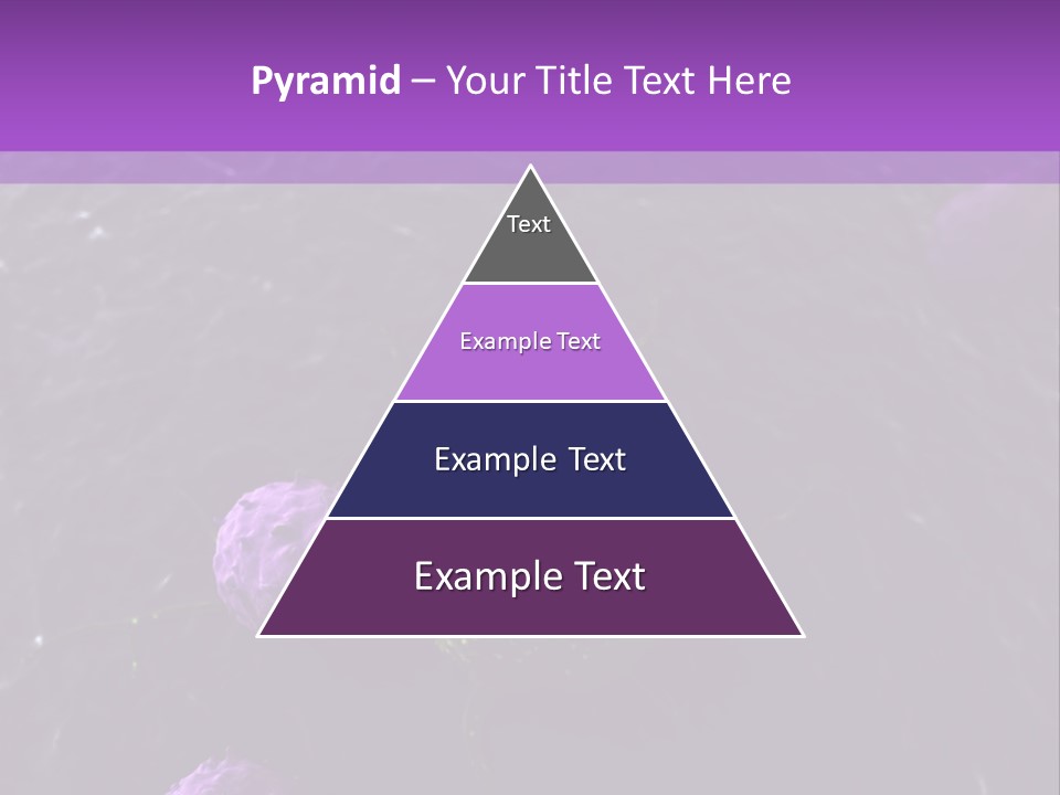 Illustration Of Leukocytes Attacking A Cancer Cell PowerPoint Template