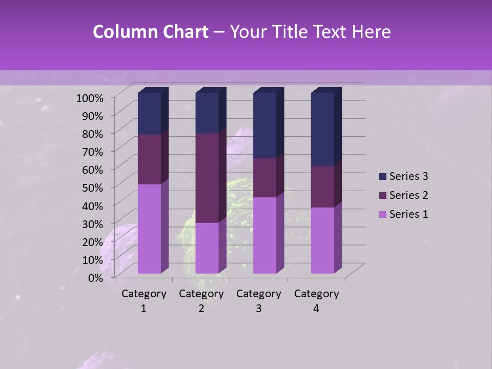 Illustration Of Leukocytes Attacking A Cancer Cell PowerPoint Template