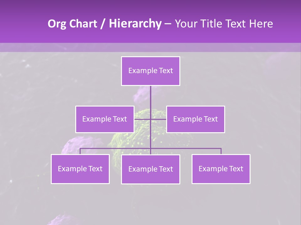 Illustration Of Leukocytes Attacking A Cancer Cell PowerPoint Template