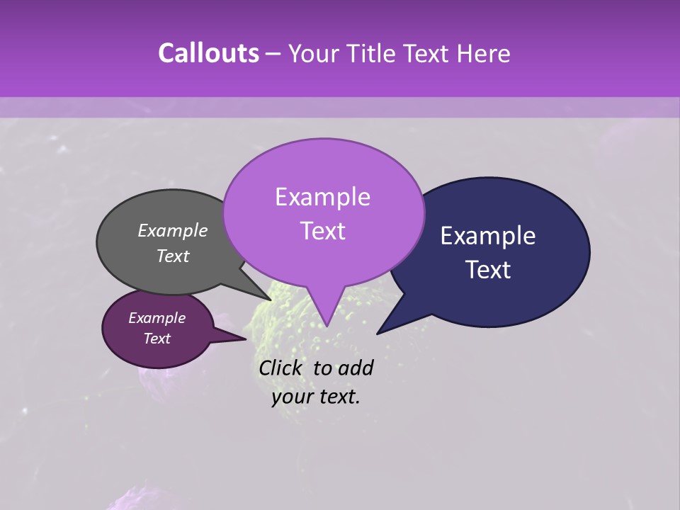 Illustration Of Leukocytes Attacking A Cancer Cell PowerPoint Template