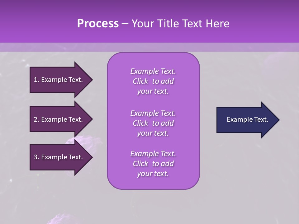 Illustration Of Leukocytes Attacking A Cancer Cell PowerPoint Template