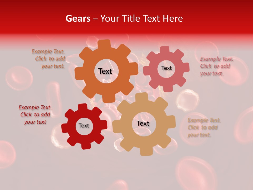 Illustration Of Arteriosklerosis PowerPoint Template